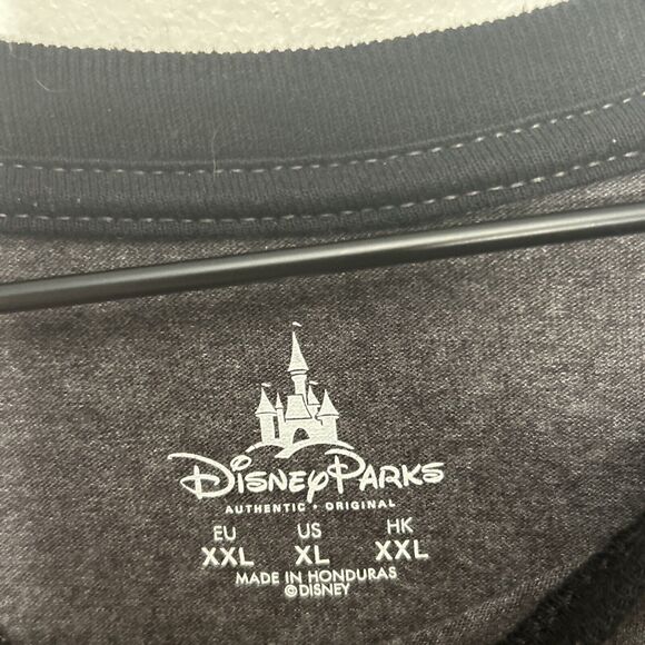 Disney Parks Mickey Mouse T-Shirt Adult XL Dark Gray Vacation Gift Spring Break - Picture 3 of 3